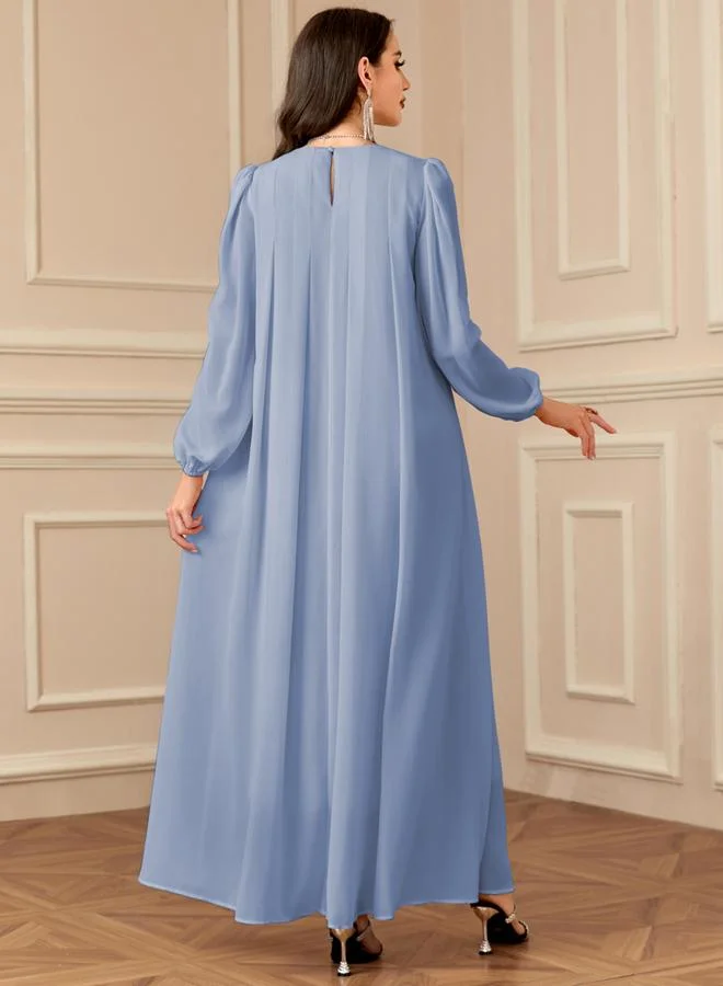 Take Two Women Embellished Balloon Sleeve Maxi Dress